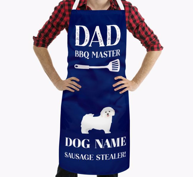 Master of the Barbecue: Personalised {breedFullName} Apron